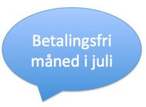 Betalingsfri måned